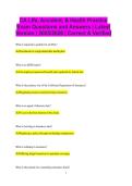 CA Life&comma; Accident&comma; & Health Practice Exam Questions and Answers &vert; Latest Version &vert; 2025&sol;2026 &vert; Correct & Verified