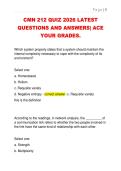 CMN 212 QUIZ 2026 LATEST  QUESTIONS AND ANSWERS&vert; ACE  YOUR GRADES&period; 