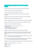 AAMI Pathology for Embalmers Unit 4 &vert;&vert; 100&percnt; Errorless Answers&period;