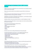 AAMI Pathology for Embalmers Unit 6 &vert;&vert; 100&percnt; Accurate Answers&period;