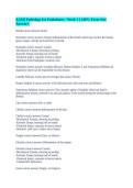 AAMI Pathology for Embalmers - Week 1 &vert;&vert; 100&percnt; Error-free Answers&period;