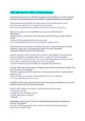 KNH 188 Exam &num;1 &vert;&vert; 100&percnt; Verified Solutions&period;