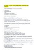 MCB 461 Exam 2 - Clickers and Quizzes &vert;&vert; with Error-free Solutions&period;