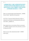 AMB400 EPIC CARE ADMINISTRATION EXAM&vert; NEWEST 2026 PREP EXAM ALL QUESTIONS AND CORRECT DETAILED ANSWERS &vert;RATED A&plus; &vert; NEW