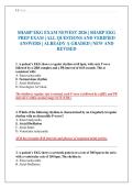 SHARP EKG EXAM NEWEST 2026 &vert; SHARP EKG PREP EXAM &vert; ALL QUESTIONS AND VERIFIED ANSWERS &vert; ALREADY A GRADED &vert; NEW AND REVISED