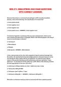 NRS 271&colon; IMQQ SPRING 2022 EXAM QUESTIONS WITH CORRECT ANSWERS 