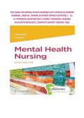 TEST BANK FOR MENTAL HEALTH NURSING SIXTH EDITION BY ROBYNN GORMAN&comma; LINDA M&period;&semi; ANWAR &lpar;AUTHOR&rpar; VERIFIED CHAPTERS 1 - 22&comma; A&plus; APPROVED QUESTION WITH CORRECT ANSWERS&vert; NURSING EDUCATION RESOURCE&vert; COMPLETE NEWEST VERSION- 2026