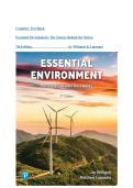 Essential Environment&colon; The Science Behind the Stories &lpar;7th Edition&comma; Withgott & Laposata&rpar; &ndash; Complete Test Bank with Answers&period;Latest 2026&period;