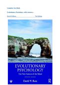 Evolutionary Psychology &ndash; Complete Test Bank with Answers &ndash; Buss&comma; 7th Edition&vert;Latest 2026&period;
