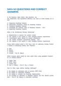 SAFe 6&period;0 QUESTIONS AND CORRECT ANSWERS
