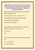 7BREW BREWISTA TEST EXAM LATEST 2026 ACTUAL EXAM WITH  COMPLETE QUESTIONS AND CORRECT DETAILED ANSWERS &lpar;100&percnt;  VERIFIED ANSWERS&rpar; &vert;ALREADY GRADED A&plus;&vert; &vert;&vert;PROFESSOR  VERIFIED&vert;&vert; &vert;&vert;BRANDNEW&excl;&excl;&excl;&vert;&vert;