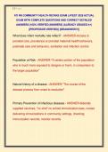 ATI RN COMMUNITY HEALTH RETAKE EXAM LATEST 2026 ACTUAL  EXAM WITH COMPLETE QUESTIONS AND CORRECT DETAILED  ANSWERS &lpar;100&percnt; VERIFIED ANSWERS&rpar; &vert;ALREADY GRADED A&plus;&vert;  &vert;&vert;PROFESSOR VERIFIED&vert;&vert; &vert;&vert;BRANDNEW&excl;&excl;&excl;&vert;&vert;