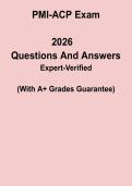 PMI-ACP Exam &ndash; Study Guide & Practice Questions PDF