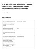 IICRC WRT ASD Exam  Newest 2026 Complete Questions and Correct Detailed Answers &lpar;Verified Answers&rpar; &vert;Already Graded A&plus;