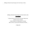 WGU D490 MSCSIA Capstone Project Final Report &vert; With complete solution &vert; Updated 