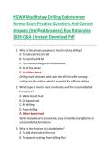 NGWA Mud Rotary Drilling Endorsement  Format Exam Practice Questions And Correct  Answers &lpar;Verified Answers&rpar; Plus Rationales  2026 Q&A &vert; Instant Download Pdf 