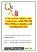 AFAA  EXAM COMPLETE PACKAGE DEAL