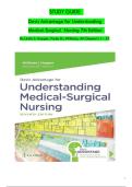 STUDY GUIDE Davis Advantage for Understanding Medical-Surgical Nursing 7th Edition By Linda S&period; Hopper&comma; Paula D&period;&semi; Williams&comma; All Chapter's 1 - 57