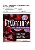 TEST BANK - Rodak's Hematology&colon; Clinical Principles and Applications&comma; 7th Edition by&semi; Elaine M&period; Keohane&vert; All Chapters 1-43 Fully Covered&vert; Newest Version 2026