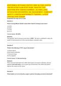 RESPONSIBLE BEVERAGE SERVICE &lpar;RBS&rpar; CERTIFICATION EXAM COMPLETE STUDY GUIDE WITH PRACTICE QUESTIONS AND VERIFIED ANSWERS &vert; ALCOHOL SERVICE LAWS&comma; BAC EDUCATION&comma; INTOXICATION SIGNS & SERVER LIABILITY TRAINING &vert; UPDATED 2026