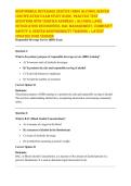 RESPONSIBLE BEVERAGE SERVICE &lpar;RBS&rpar; TRAINING EXAM QUESTIONS AND ANSWERS WITH COMPLETE STUDY GUIDE &vert; ALCOHOL INTOXICATION RECOGNITION&comma; BAC LIMITS&comma; SAFE SERVING STRATEGIES & LEGAL RESPONSIBILITIES &vert; LATEST 2026 VERSION