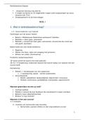 Beleidswetenschappen&colon; samenvatting van Powerpoint en notities in les