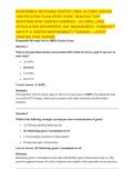 RBS ALCOHOL SERVER & SELLER PERMIT EXAM PREP &vert; RESPONSIBLE BEVERAGE SERVICE TRAINING STUDY NOTES&comma; PRACTICE TEST QUESTIONS AND COMPLETE ANSWERS &vert; INTOXICATION MANAGEMENT&comma; LEGAL COMPLIANCE & COMMUNITY SAFETY &vert; 2026 EDITION