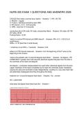 NURS 205 EXAM 1 QUESTIONS AND ANSWERS 2026