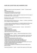 NURS 205 QUESTIONS AND ANSWERS 2026