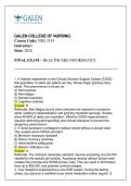 Galen College -NSG 3155 Complete Final Exam Review&lpar;With Solutions&rpar;2026&period;