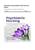 TEST BANK for Psychiatric Nursing Eighth&comma; North American Edition All Chapters 1-43 Fully Covered Newest Version 2026 by MARY ANN BOYD & REBECCA LUEBBERT &lpar;Authors&rpar;