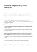 CON 2370 Simplified Acquisition Procedures Test Questions and Answers