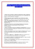 VIRGINIA STATE TATTOER LICENSE EXAM VERIFIED EXAM SOLUTIONS - COMPREHENSIVE QUESTIONS AND ANSWERS - CURRENT VERSION