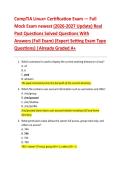 CompTIA Linux&plus; Certification Exam &mdash; Full  Mock Exam newest &lpar;2026-2027 Update&rpar; Real  Past Questions Solved Questions With  Answers &lpar;Full Exam&rpar; &lpar;Expert Setting Exam Type  Questions&rpar; &vert;Already Graded A&plus;