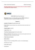 WGU D028 CDM2 Patient Case Scenarios and Care Plans for Common Conditions &vert; 2026 Update with complete solutions&period;