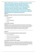 WGU C458 Health&comma; Fitness&comma; and Wellness Theory Exam Review and Study Guide for Western Governors University Students &vert; Physical Fitness Principles&comma; Nutrition and Healthy Eating&comma; Stress Management&comma; Lifestyle Choices&comma; Exercise Science&comma; Wellness Strategies&comma; P