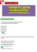 Rasmussen College MDC 1 Exam 2   Questions with Verified Answers  100&percnt; Guarantee passing score of 90&percnt; or higher