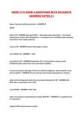 NURS 3710 EXAM 4 QUESTIONS WITH ACCURATE ANSWERS RATED A&plus;&period;