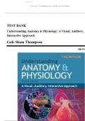 Test Bank - Understanding Anatomy and Physiology&comma; 4th Edition &lpar;Thompson&comma; 2025&rpar;&comma; Chapter 1-25 &vert; All Chapters