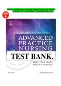TEST BANK Hamric and Hanson's Advanced Practice Nursing 6th Edition by Mary Fran Tracy&comma; Eileen T&period; O'Grady Chapter 1-24