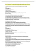 BUS 381 FINAL UNITS 7&comma; 8&comma; & 9 EXAM QUESTIONS WITH CORRECT ANSWERS LATEST UPDATE 2026