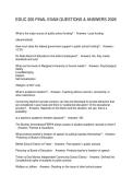 EDUC 200 FINAL EXAM QUESTIONS & ANSWERS 2026