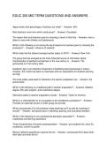 EDUC 200 MID TERM QUESTIONS AND ANSWERS