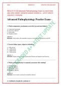 WGU D115 OA Advanced Pathophysiology Exam &ndash; All Questions & 100&percnt; Correct Answers&comma; Already Graded A&plus; &ndash; Latest Update 2026&sol;2027 &lpar;3 Versions&rpar;
