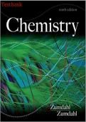 TEST BANK FOR ZUMDAHL CHEMISTRY 9TH EDITION &lpar;Complete Test Bank with Questions and Answers&rpar;