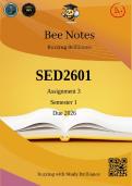 SED2601 Assignment 3 Semester 1 2026 Due 2026