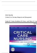 Test Bank for Priorities in Critical Care Nursing&comma; 9th Edition &lpar; Linda D&period; Urden&comma;2021&rpar; All Chapters 1-41&vert; Newest Edition