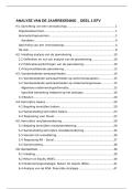 Samenvatting Analyse Van De Jaarrekening - 15&sol;20 eerste zit