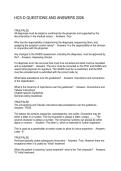 HCS-D QUESTIONS AND ANSWERS 2026