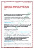 HESI Exit Exam &ndash; BUNDLE